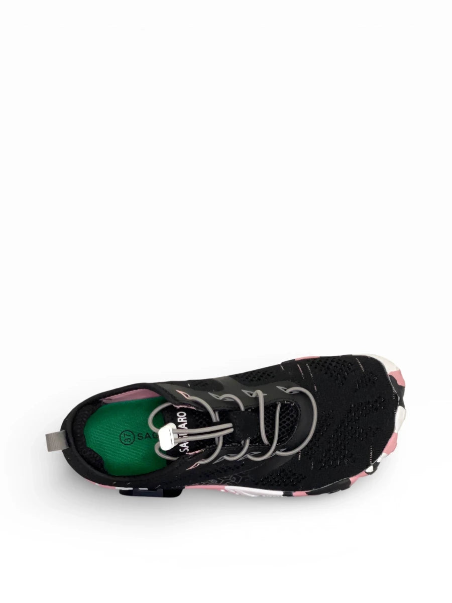 Smart II Negro/Rosa - Saguaro - Nudos Barefoot Shoes