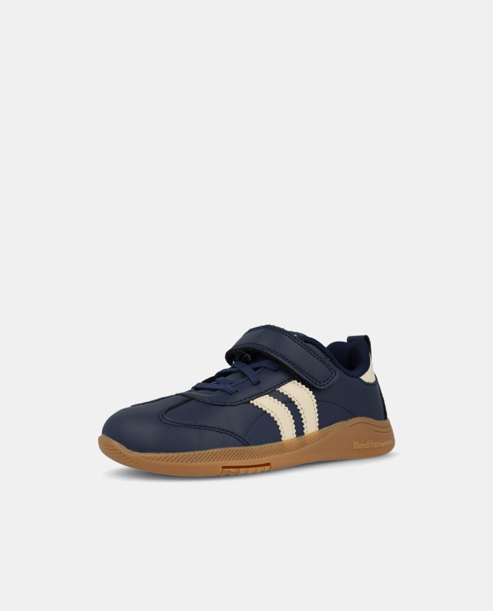Zapatilla ARES Marino - Blanditos - Nudos Barefoot Shoes