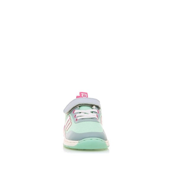 Zapatilla barefoot infantil Mustang Free 49045 TPU azul claro / kanty aguamarina - Nudos Barefoot Shoes
