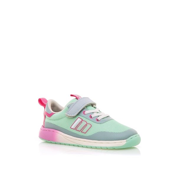 Zapatilla barefoot infantil Mustang Free 49045 TPU azul claro / kanty aguamarina - Nudos Barefoot Shoes