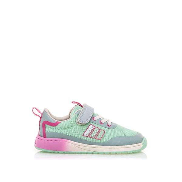 Zapatilla barefoot infantil Mustang Free 49045 TPU azul claro / kanty aguamarina - Nudos Barefoot Shoes