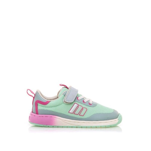 Zapatilla barefoot infantil Mustang Free 49045 TPU azul claro / kanty aguamarina - Nudos Barefoot Shoes