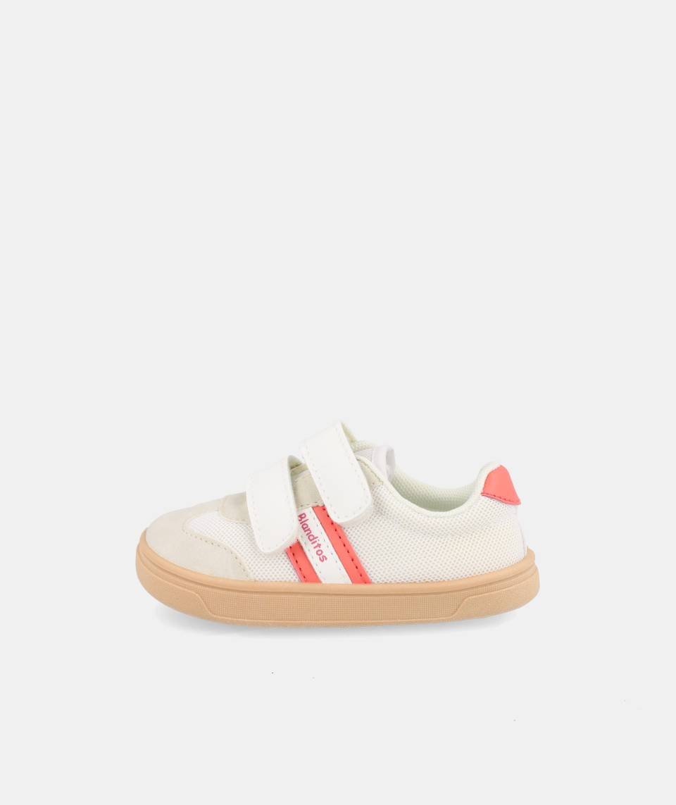 Zapatilla Guppy Blanco - Blanditos by Crios - Nudos Barefoot Shoes