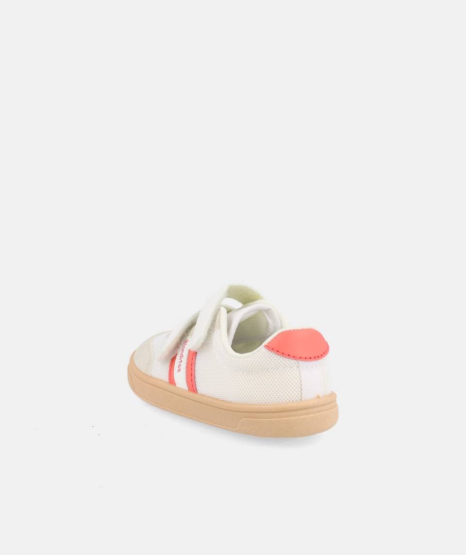 Zapatilla Guppy Blanco - Blanditos by Crios - Nudos Barefoot Shoes