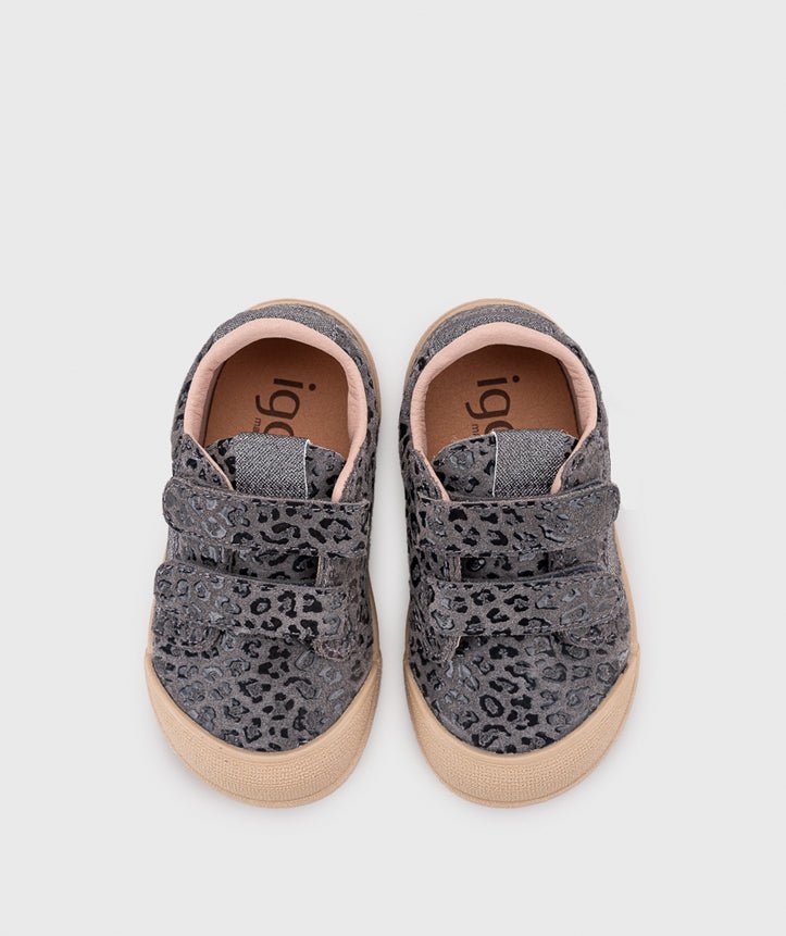 Zapatilla Leo Antracita - Igor - Nudos Barefoot Shoes