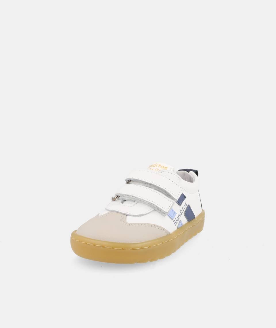 Zapatilla Lisboa Azul - Blanditos by Crios - Nudos Barefoot Shoes