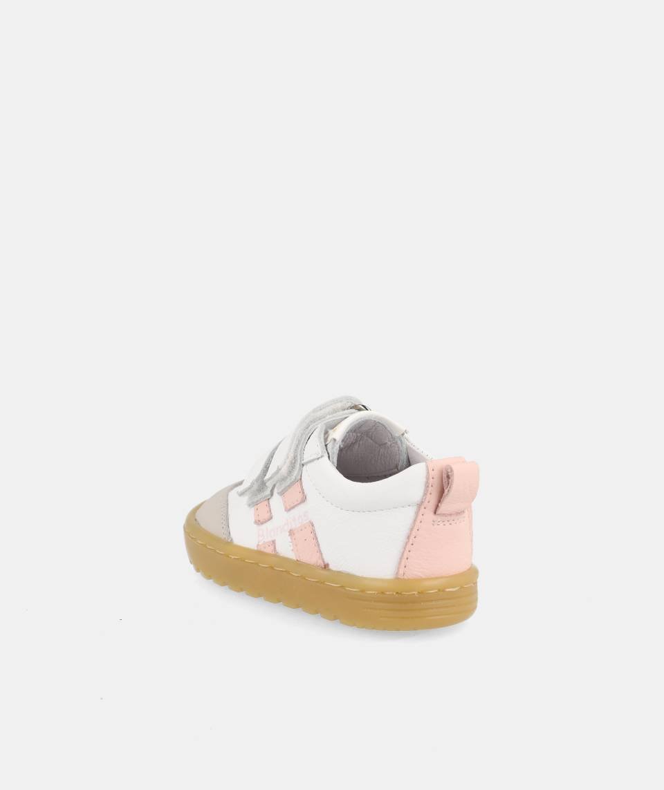 Zapatilla Lisboa Rosa - Blanditos by Crios - Nudos Barefoot Shoes