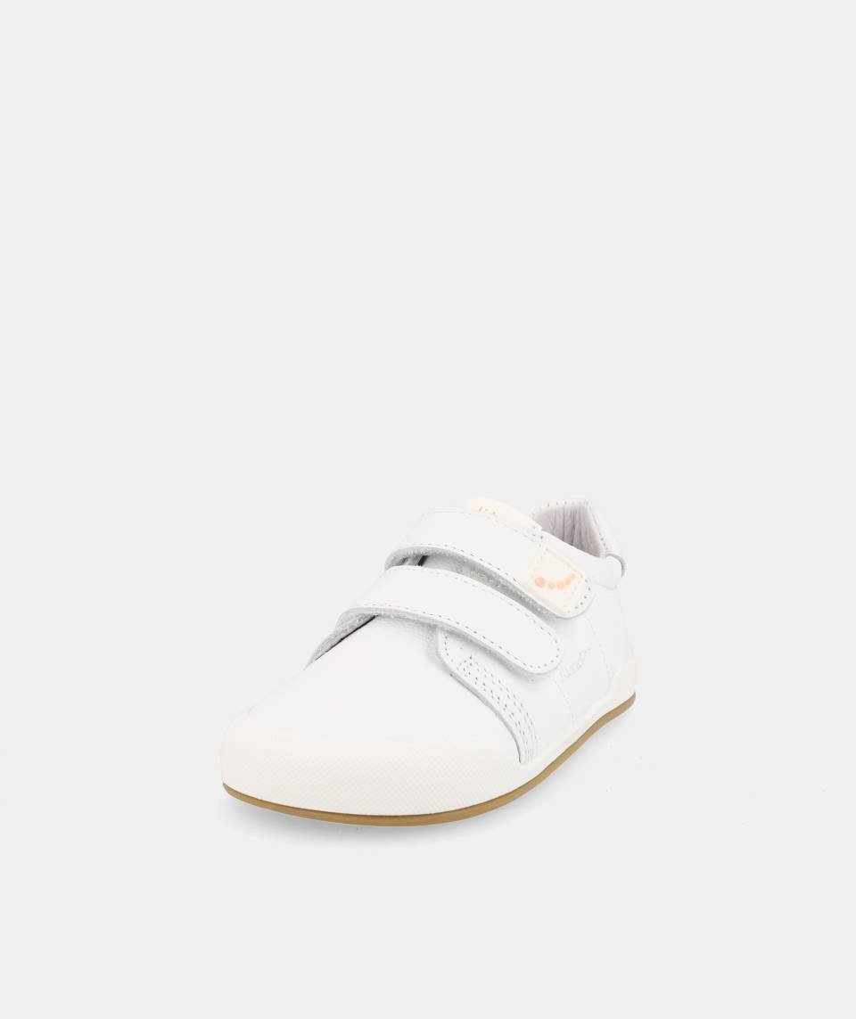 Zapatilla Londres Blanco - Blanditos by Crios - Nudos Barefoot Shoes