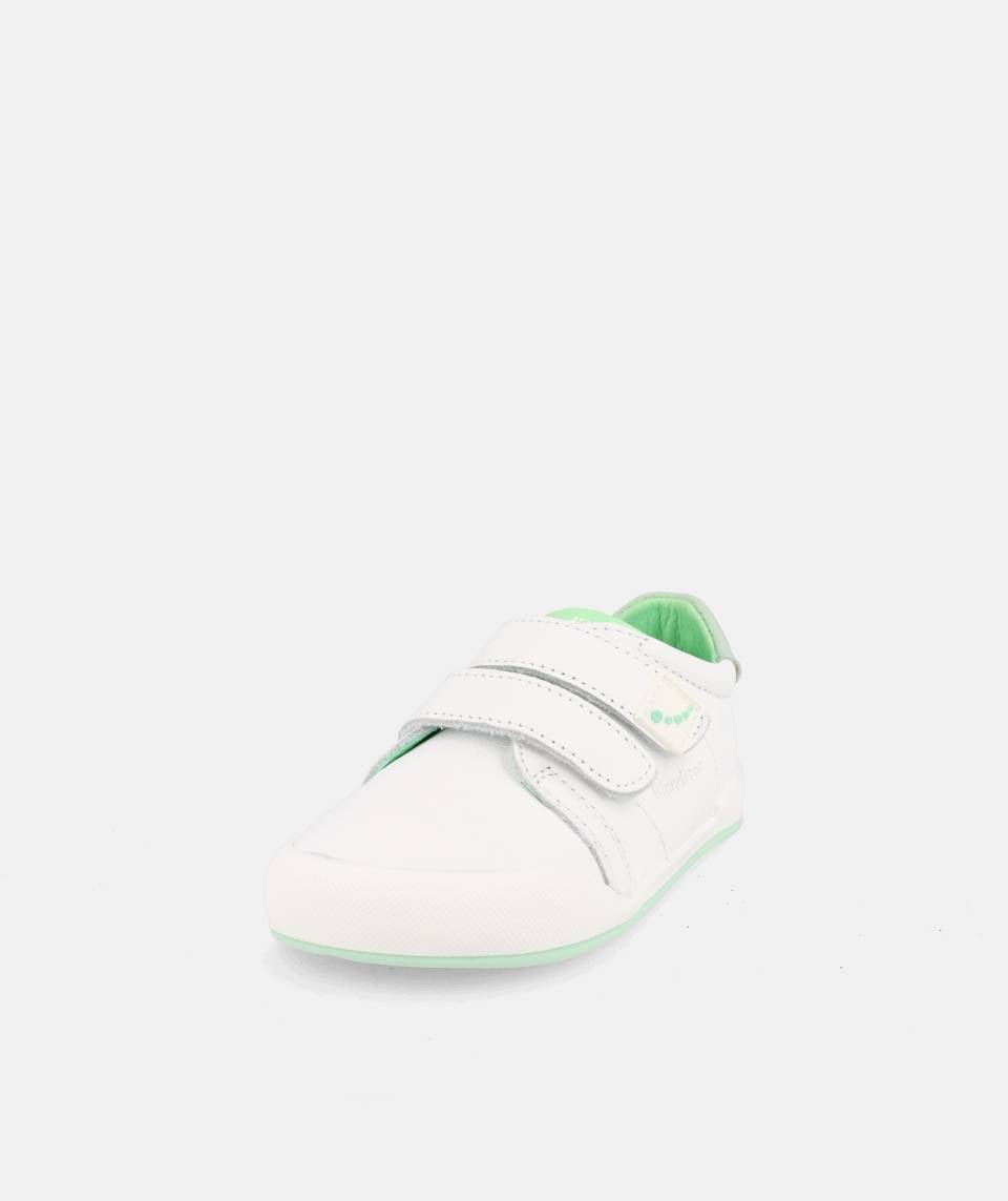 Zapatilla Londres Verde - Blanditos by Crios - Nudos Barefoot Shoes