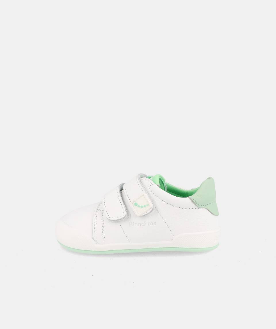 Zapatilla Londres Verde - Blanditos by Crios - Nudos Barefoot Shoes