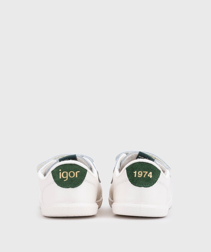 Zapatilla Piel Blanco - Igor - Nudos Barefoot Shoes