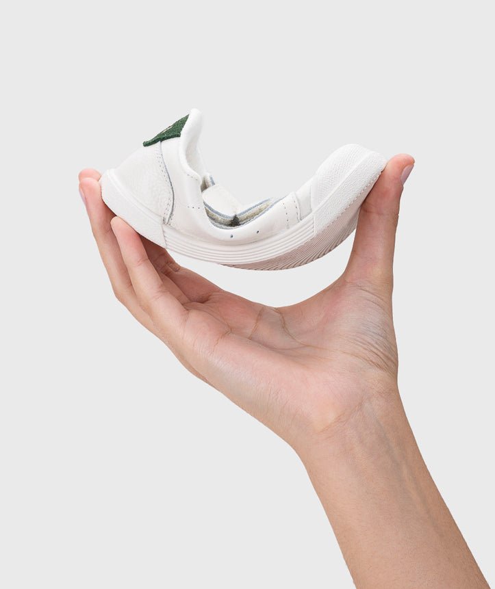 Zapatilla Piel Blanco - Igor - Nudos Barefoot Shoes