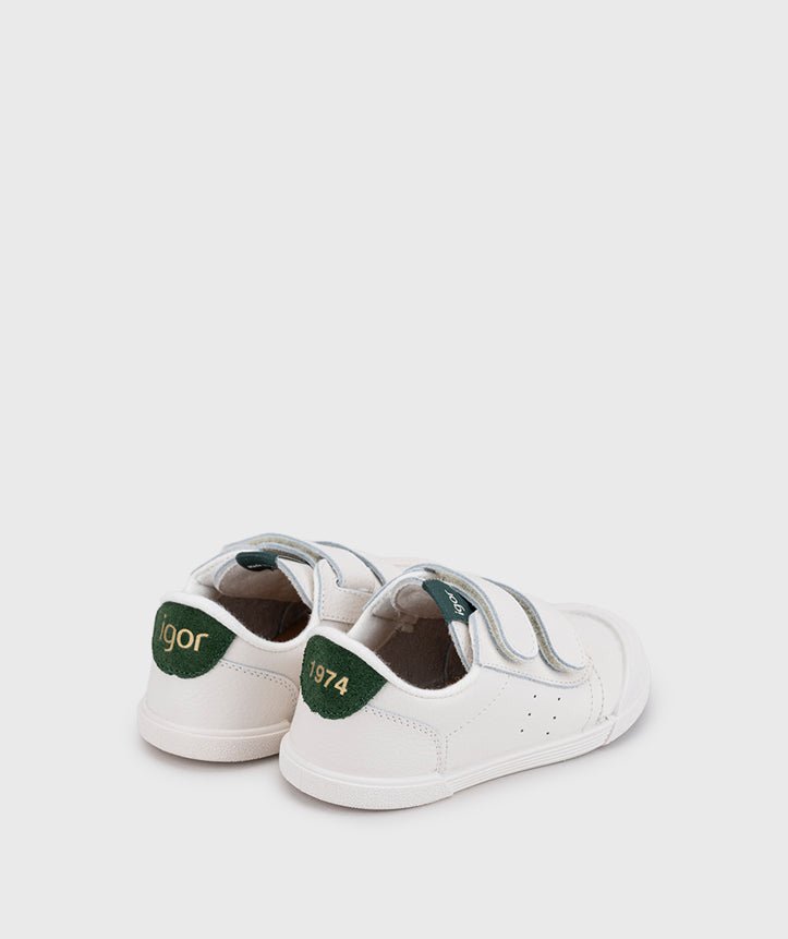 Zapatilla Piel Blanco - Igor - Nudos Barefoot Shoes