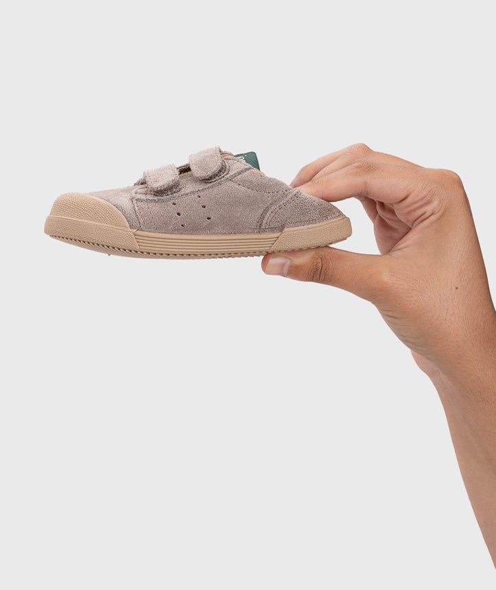 Zapatilla Suede Topo - Igor - Nudos Barefoot Shoes